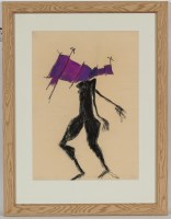 Lot 2365 - * PAT DOUTHWAITE (1939 - 2002), SILHOUETTE...