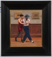 Lot 2371 - ANDREW FITZPATRICK EL REVES DE UN TANGO oil on...