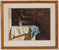 Lot 2229 - * DON FARRELL, IVY AND CARDIGAN watercolour on...