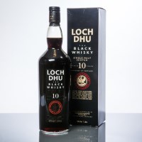 Lot 1241 - LOCH DHU 10 YEAR OLD THE BLACK WHISKY Single...