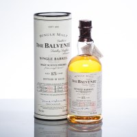 Lot 1297 - THE BALVENIE SINGLE BARREL 15 YEAR OLD Single...