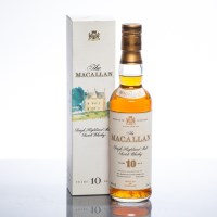 Lot 1319 - THE MACALLAN 10 YEAR OLD Single Highland Malt...