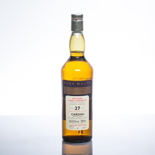 Lot 1427 - CARDHU 27 YEAR OLD RARE MALTS Single Highland...