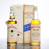 Lot 1451 - BRUICHLADDICH AGED 10 YEARS Islay Single Malt...