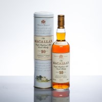 Lot 1467 - THE MACALLAN 10 YEAR OLD Single Highland Malt...