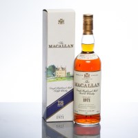 Lot 1478 - THE MACALLAN 1971 18 YEAR OLD Single Highland...