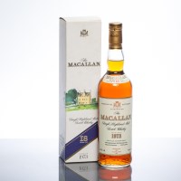 Lot 1480 - THE MACALLAN 1973 18 YEAR OLD Single Highland...