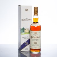 Lot 1482 - THE MACALLAN 1975 18 YEAR OLD Single Highland...