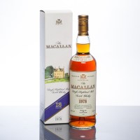 Lot 1484 - THE MACALLAN 1978 18 YEAR OLD Single Highland...