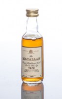 Lot 1520A - THE MACALLAN 1970 MINIATURE Single Highland...