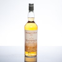 Lot 1524 - TEANINICH 17 YEAR OLD MANAGER'S DRAM Single...