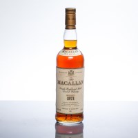 Lot 1575 - THE MACALLAN 1971 18 YEAR OLD Single Highland...