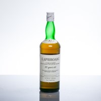 Lot 1586 - LAPHROAIG 10 YEAR OLD Unblended Islay Malt...