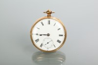 Lot 851 - GENTLEMAN'S EIGHTEEN CARAT GOLD HALF HUNTER...