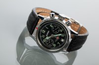 Lot 867 - GENTLEMAN'S RUSSIAN STAINLESS STEEL BURAN...