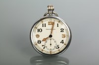 Lot 872 - JAEGER-LECOULTRE OPEN FACE WWII MILITARY ISSUE...