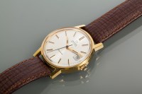 Lot 877 - GENTLEMAN'S 1970s GOLD PLATED OMEGA GENEVE...