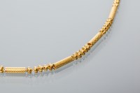 Lot 1940 - HIGH CARAT GOLD CHAIN NECKLACE probably 22...