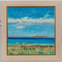 Lot 2296 - * LINDA CLARK, SEASCAPE, RHETHYMNON, CRETE...