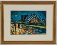 Lot 2324 - * BRYAN EVANS, LIGHTS ON THE ARMADILLO,...