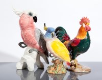 Lot 140 - BESWICK COCKATOO 21cm high; together with a...