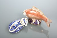 Lot 171 - ROYAL CROWN DERBY IMARI CARP lacking stopper,...