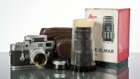 Lot 383 - LEICA M3 SINGLE WIND CAMERA with Summicron f2...