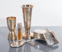 Lot 21 - COLLECTION OF SILVER OBJECTS including a...