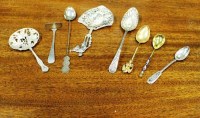 Lot 38 - COLLECTION OF EIGHT SILVER SPOONS including a...