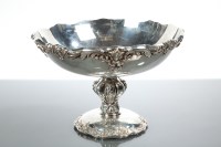 Lot 96 - AMERICAN SILVER PLATED COMPORT maker Reed &...