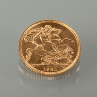 Lot 1002 - HALF SOVEREIGN DATED 1981