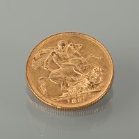 Lot 1005 - SOVEREIGN DATED 1891