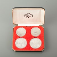 Lot 1028 - SET OF UNCIRCULATED 1976 MONTREAL CANADIAN...