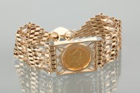 Lot 1210 - SOVEREIGN DATED 1979 mounted as a bracelet