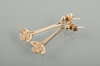Lot 1255 - PAIR OF OLA GORIE OF ORKNEY EARRINGS each in...