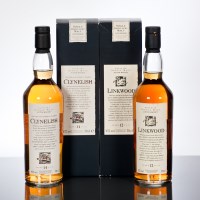 Lot 1003 - LINKWOOD 12 YEAR OLD FLORA & FAUNA Single...