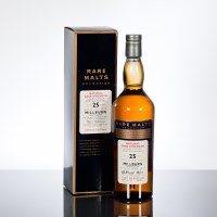Lot 1052 - MILLBURN 25 YEAR OLD RARE MALTS Natural cask...