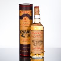 Lot 1104 - GLENMORANGIE 10 YEARS OLD Single Highland malt...