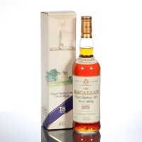 Lot 1139 - THE MACALLAN 1975 18 YEAR OLD Single Highland...
