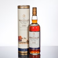 Lot 1154 - THE MACALLAN 1982 18 YEAR OLD Single Highland...