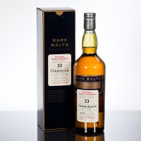 Lot 1165 - TEANINICH 23 YEAR OLD RARE MALTS Single...
