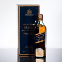 Lot 1167 - JOHNNIE WALKER BLUE LABEL Blended Scotch...