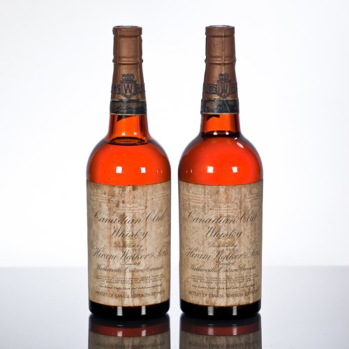 Lot 1183 - CANADIAN CLUB WHISKY (2) Canadian whisky...