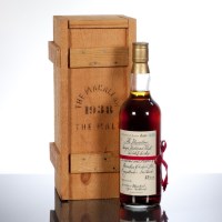 Lot 1200 - THE MACALLAN 1938 Single Highland malt whisky...