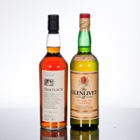 Lot 1245 - THE GLENLIVET 12 YEAR OLD Pure Single Malt...