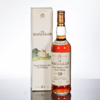 Lot 1251 - THE MACALLAN 10 YEAR OLD Single Highland Malt...