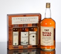 Lot 1252 - CONNOISSEURS MALTS PACK ISLE OF JURA 10 YEAR...