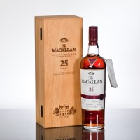 Lot 1281 - THE MACALLAN 25 YEAR OLD Single Highland malt...