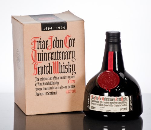 Lot 1335 - FRIAR JOHN COR QUINCENTENARY SCOTCH WHISKY...