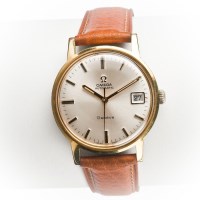 Lot 1594 - GENTLEMAN'S OMEGA GENEVE WRIST WATCH with a...